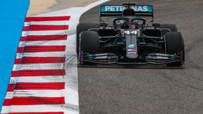 F1. GP Bahrajnu. Chaotyczny trening po zmroku. Lewis Hamilton najszybszy na Sakhir