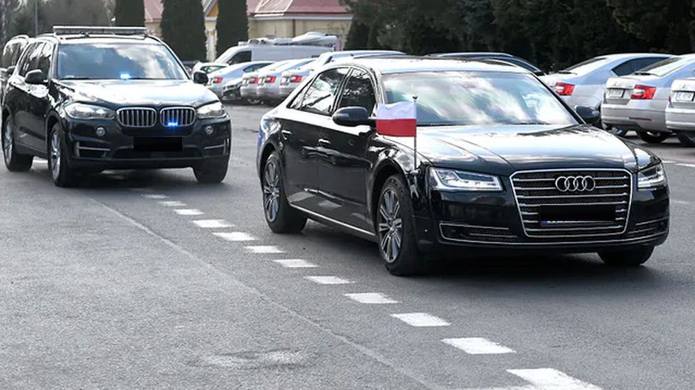 Wypadek auta SOP na Opolszczyźnie. Zdjęcie ilustracyjne