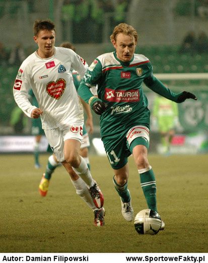 Maciej Jankowski (z lewej) zakończył festiwal strzelecki Niebieskich