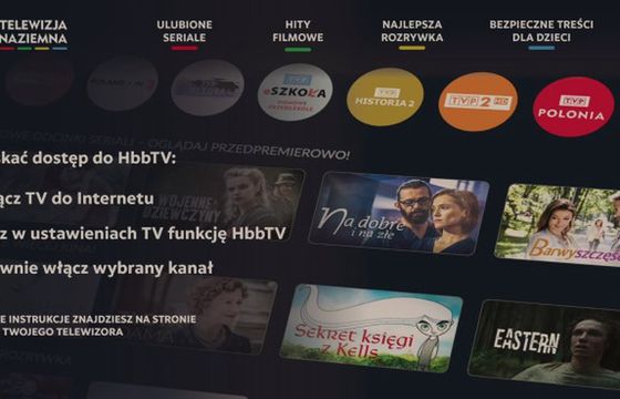 TVP Stream na multipleksie testowym w DVB-T2/HEVC