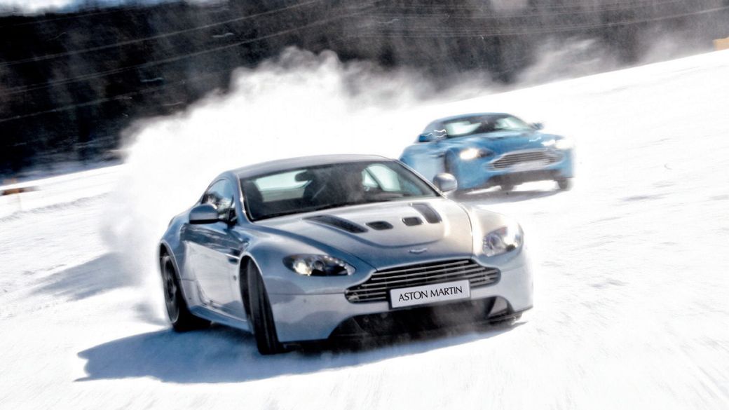 Aston Martin On Ice