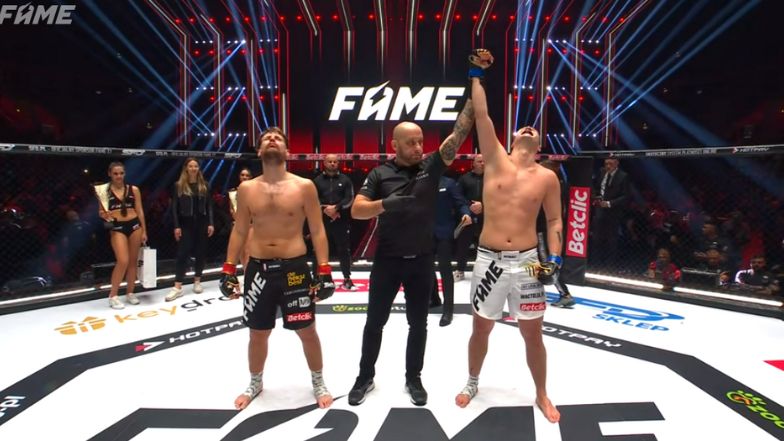 Sebastian Fabijański walczy na Fame MMA