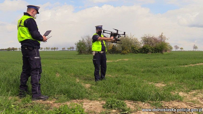 mandat dron policja
