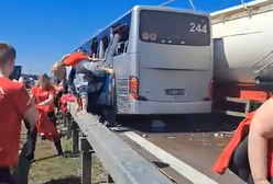 Wypadek autokaru z Polski. Wielu rannych, 10 osób w ciężkim stanie