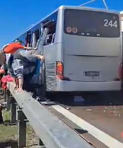 Wypadek autokaru z Polski. Wielu rannych, 10 osób w ciężkim stanie