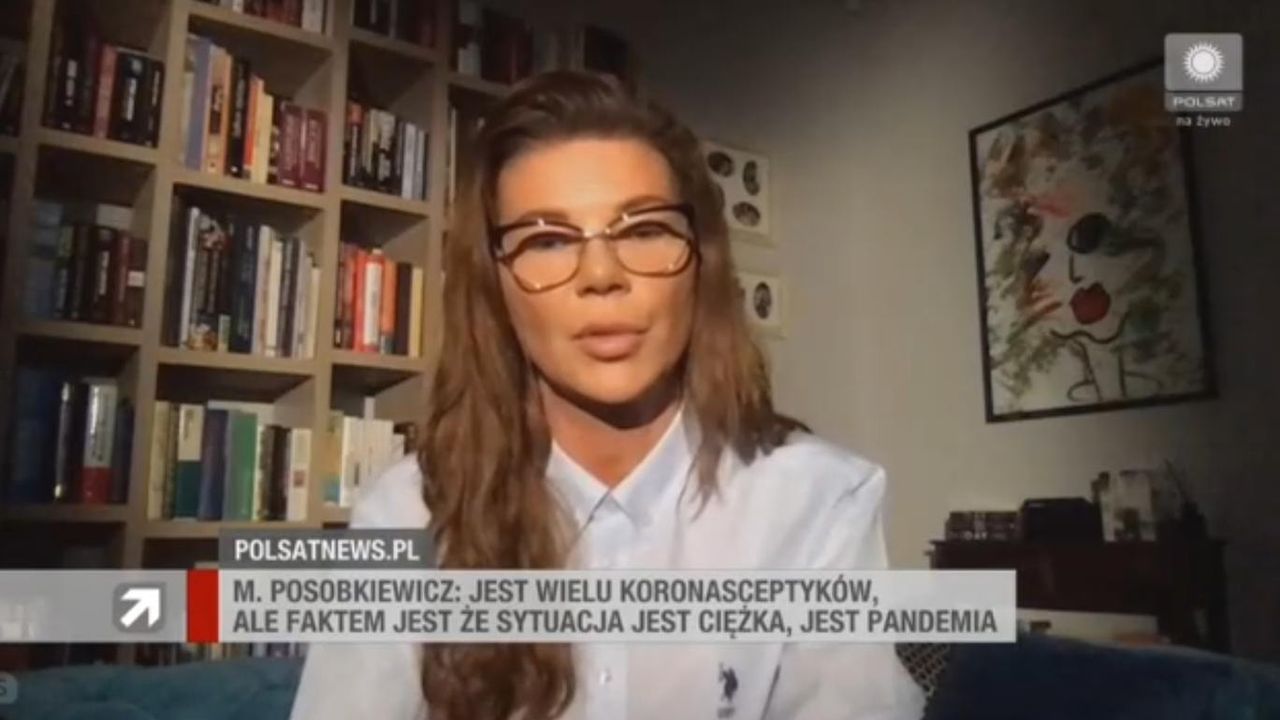 Edyta Górniak w Polsat News