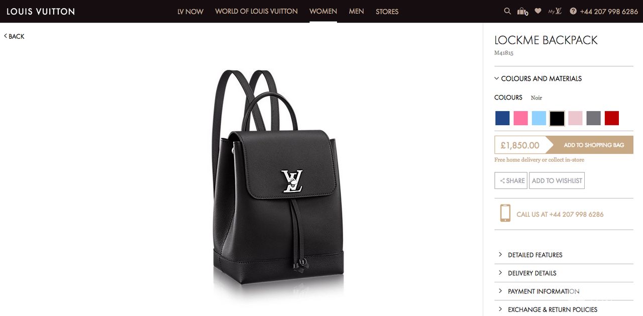 Plecak Louis Vuitton, cena: 9 200 złotych