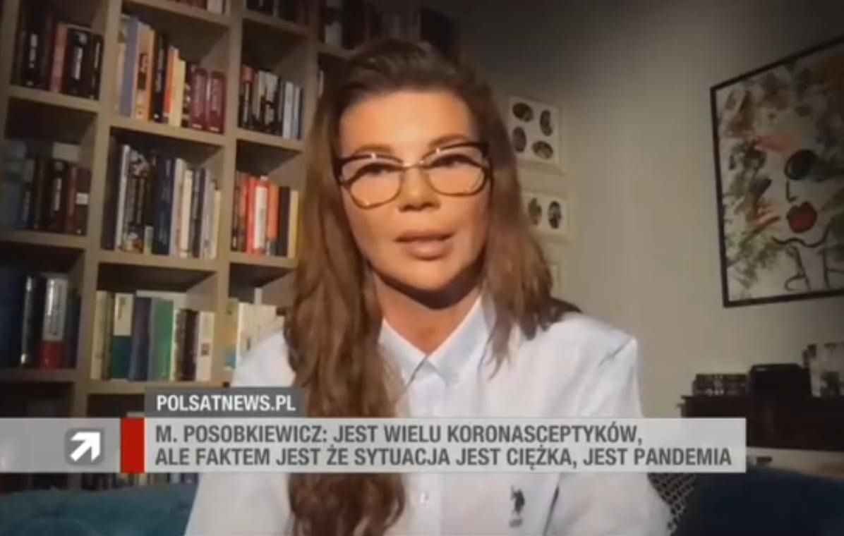 Edyta Górniak w Polsat News