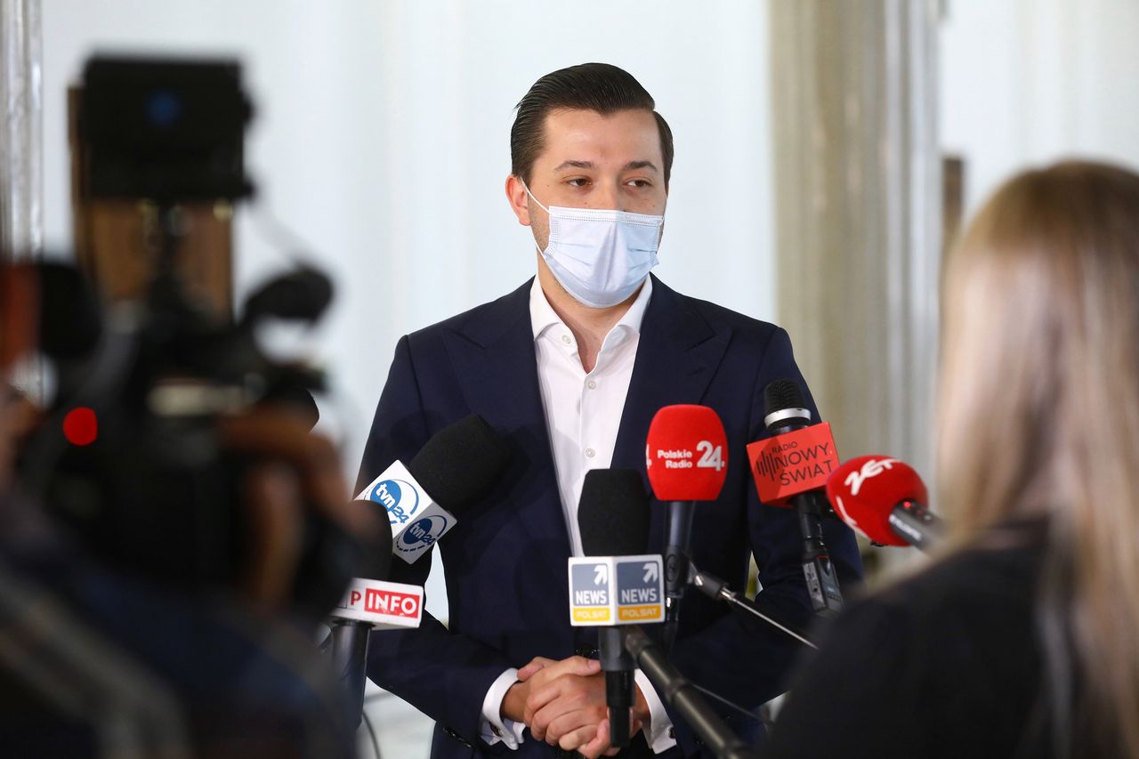 "Lex TVN" w Sejmie. Wicerzecznik Porozumienia: Ustawa jest bez sensu, media muszą być wolne