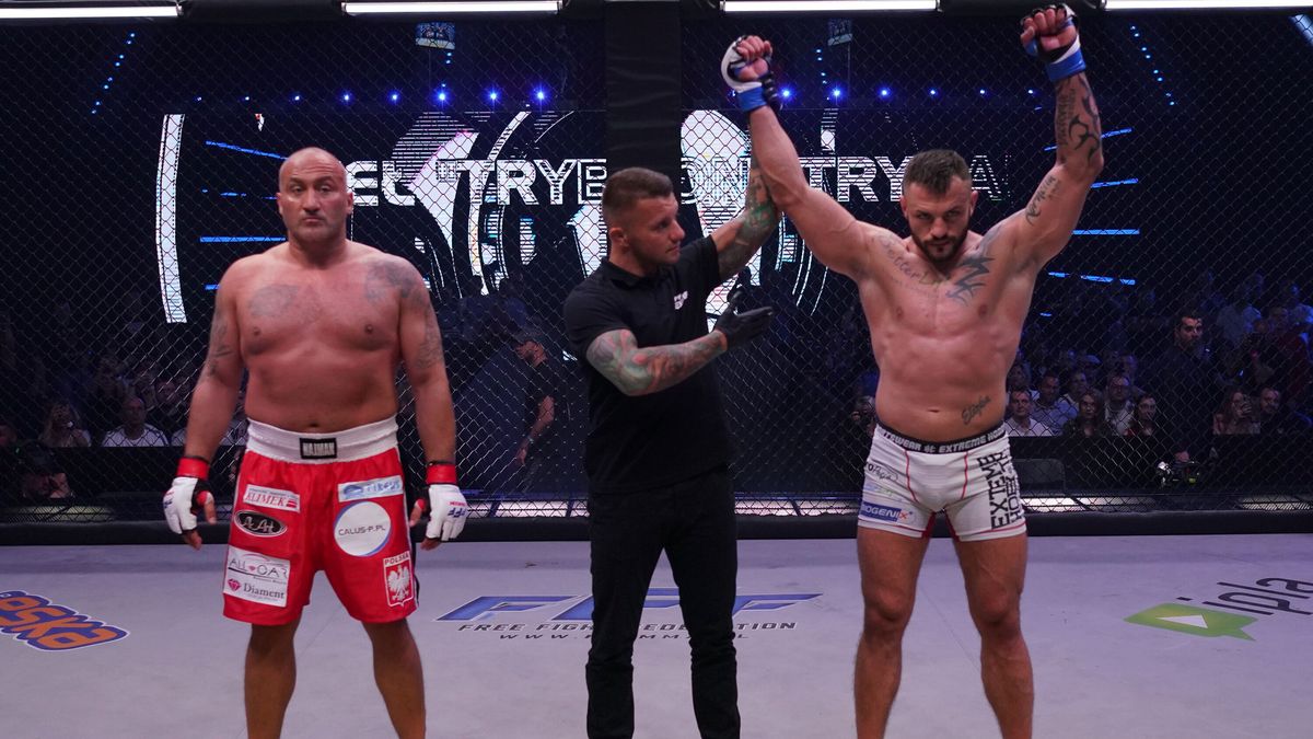 Materiały prasowe / Sebastian Rudnicki / Na zdjęciu: walka Marcin Najman - Paweł Trybała