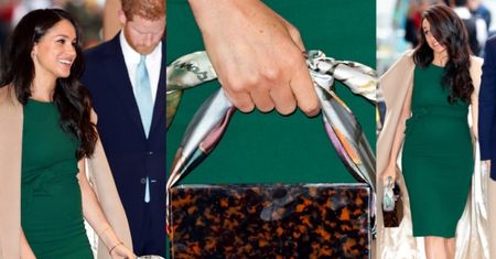 Meghan Markle w "zaręczynowej" kreacji przyszła na galę WellChild Awards. Nowa królowa modowego recyklingu? (ZDJĘCIA)