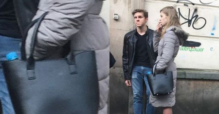 Zestresowana Julia Wróblewska PALI PAPIEROSY I PIJE KAWĘ przed maturą! (ZDJĘCIA)
