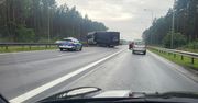 TIR wjechał w barierki w okolicach węzła Goleniów Północ