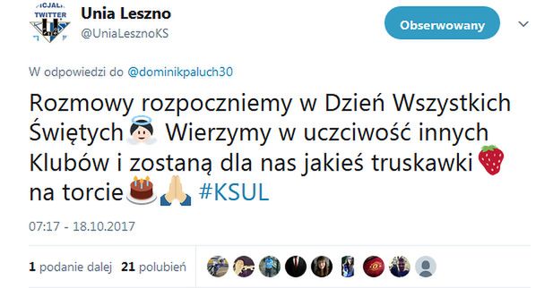 Fogo Unia Leszno udaje, że nie rozmawia jeszcze z zawodnikami