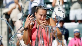 Sabalenka rozbawiła dziennikarzy. Tak będzie świętować sukces w Indian Wells