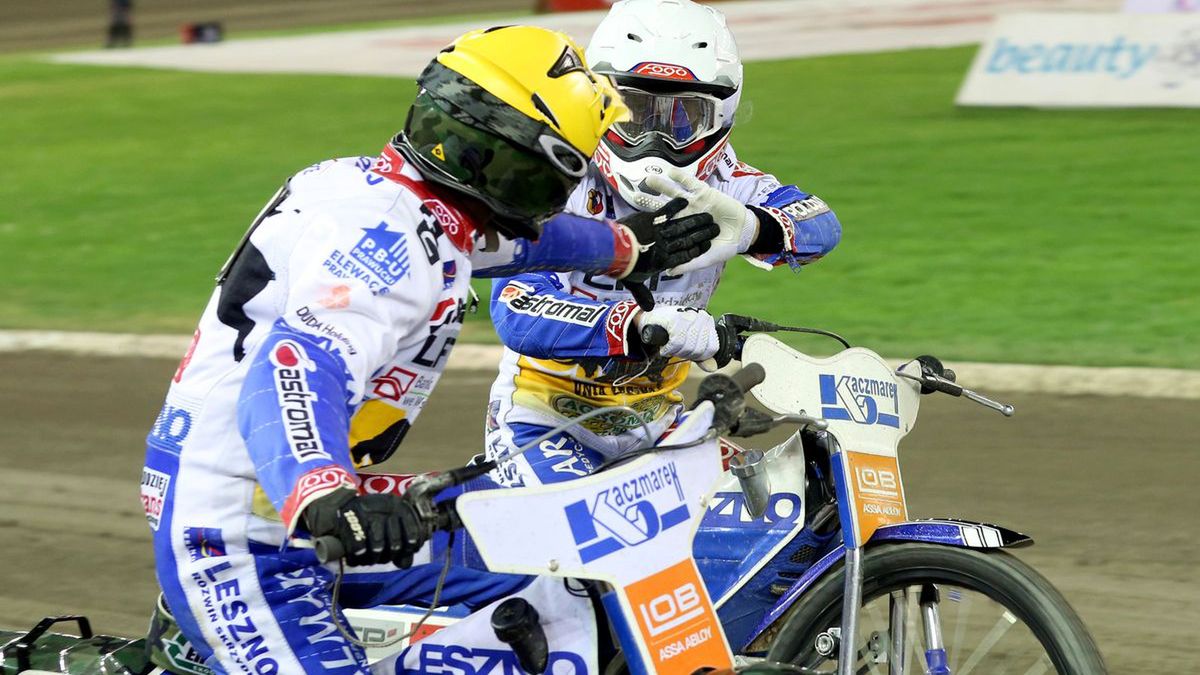 WP SportoweFakty / Łukasz Trzeszczkowski / Na zdjęciu: para Janusz Kołodziej, Jarosław Hampel