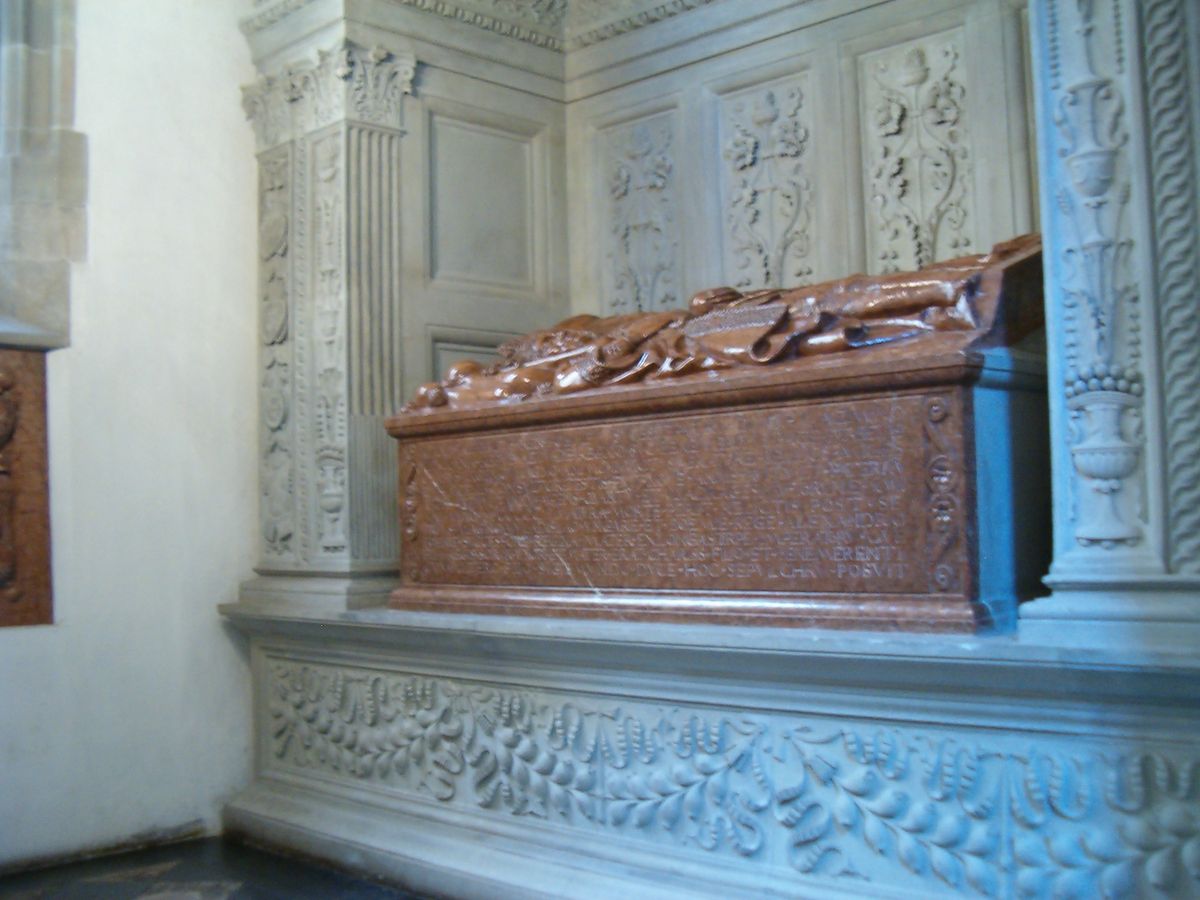 Nagrobek Jana Olbrachta w Królewskiej Katedrze na Wawelu 