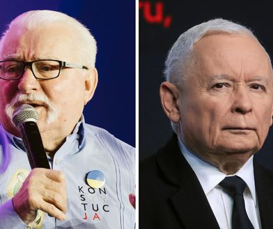 Wałęsa wrzucił post. Na zdjęciu Kaczyński