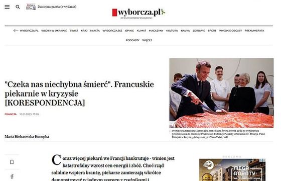 Gazeta Wyborcza opublikowała tekst złożony z cytatów z francuskich mediów bez wskazania źródeł. Są przeprosiny „za błąd”
