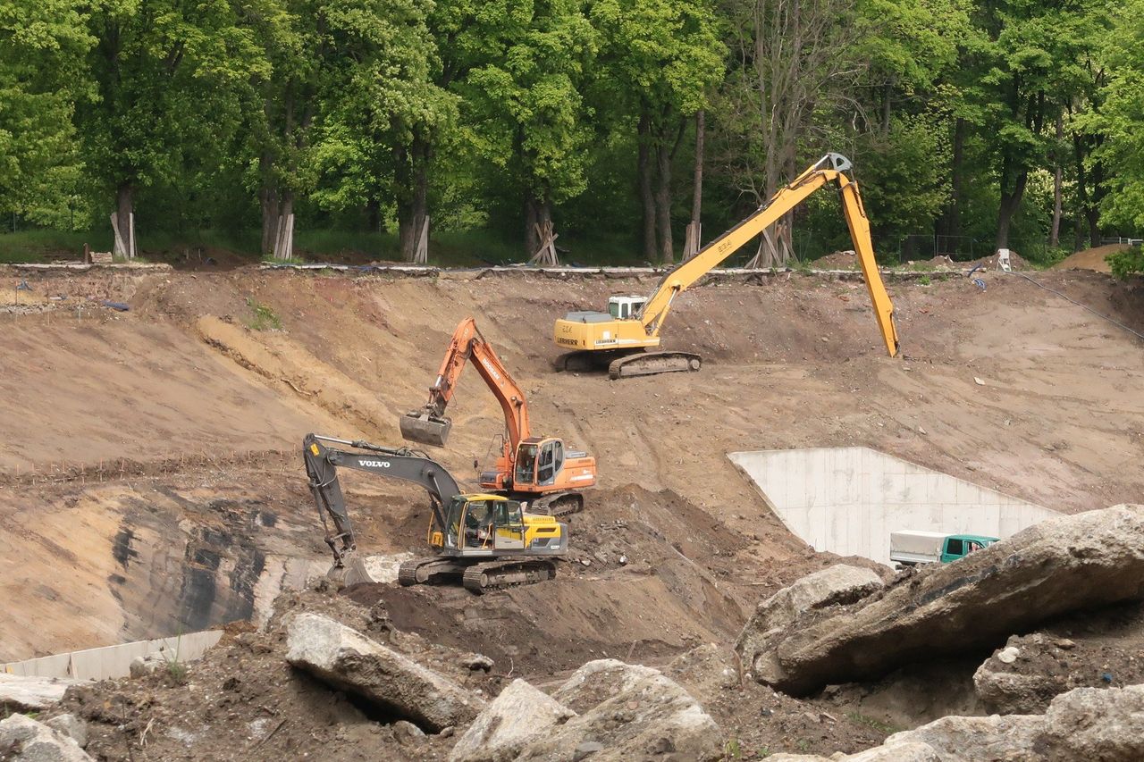 Stadion na Nowym Mieście w Wałbrzychu: Duże postępy w pracach