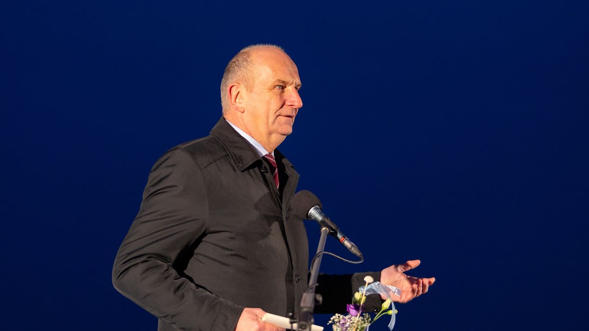 Dietmar Woidke premier Brandenburgii i koordynator rządu w Berlinie.