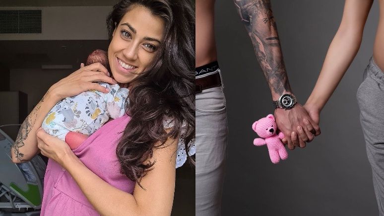 Maja Hyży urodziła