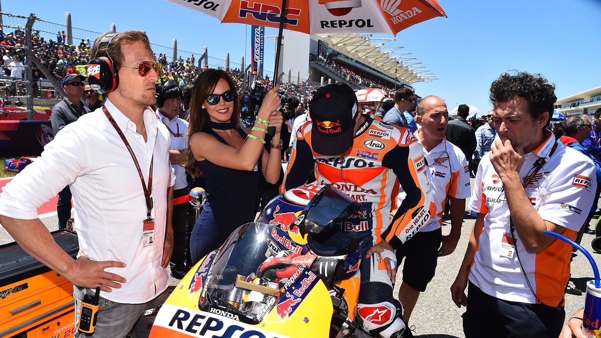 Sete Gibernau (po lewej) i Dani Pedrosa