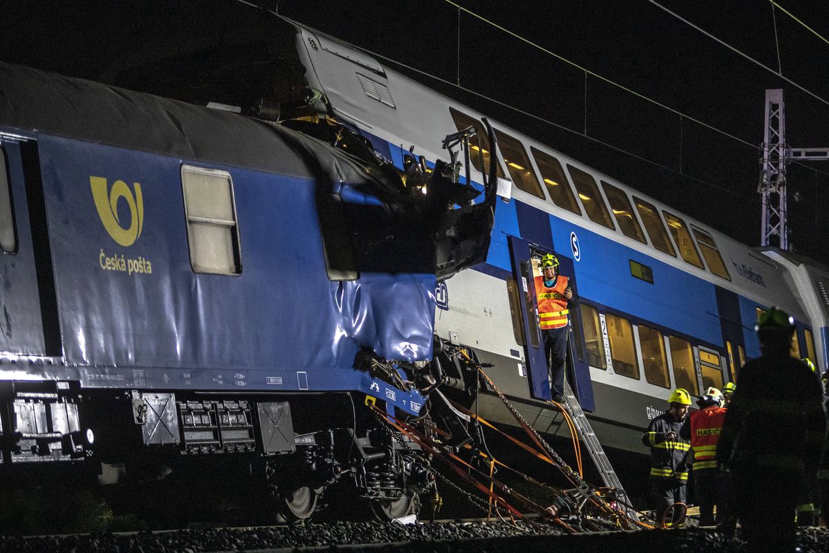 Czechy: Katastrofa kolejowa. Nie żyje jedna osoba