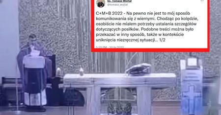 Ksiądz mówił, jak ma wyglądać kolęda. Jest komentarz kurii