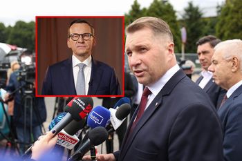 "Cieszę się". Jest reakcja Czarnka na oświadczenie Morawieckiego