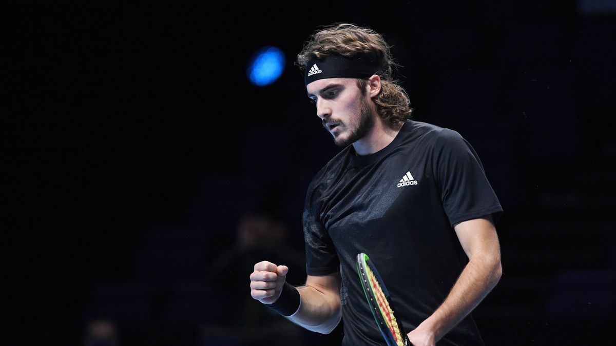 PAP/EPA / ANDY RAIN / Na zdjęciu: Stefanos Tsitsipas