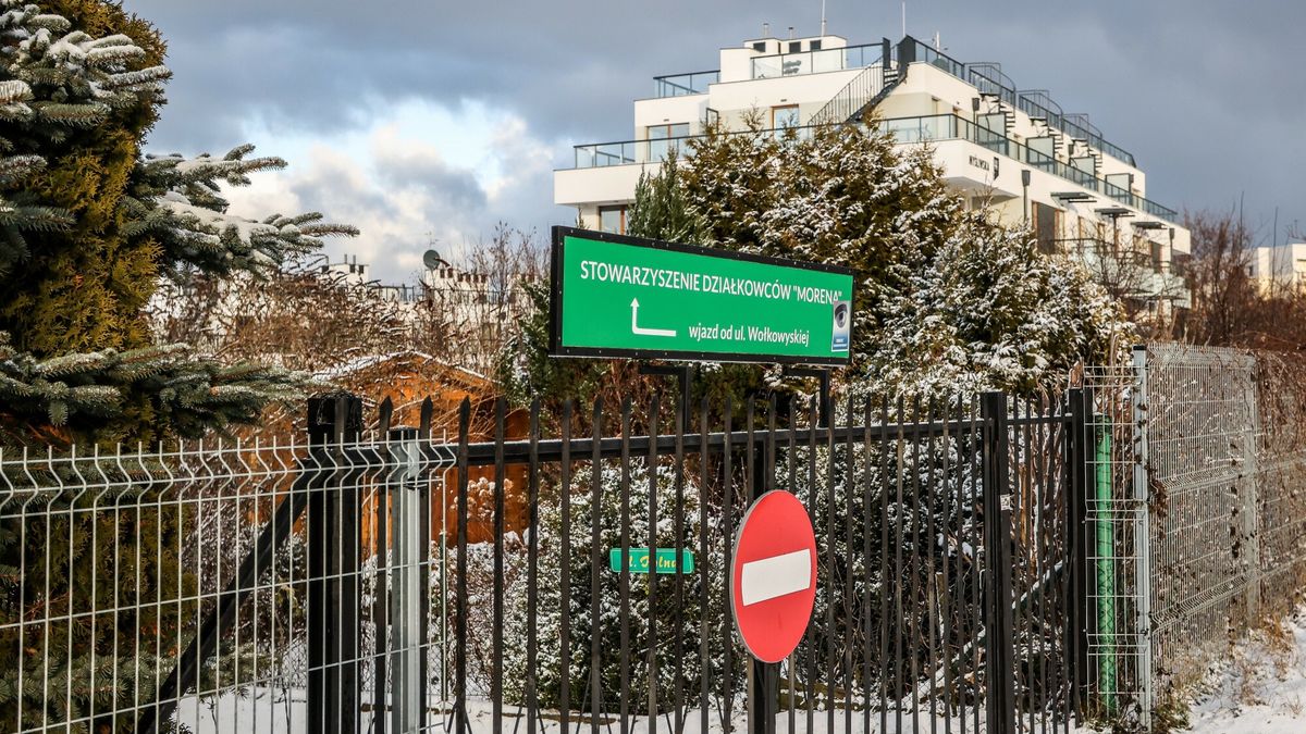 Działkowicze boją się o swoje ogródki 