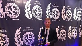 Karol Basz odebrał trofeum