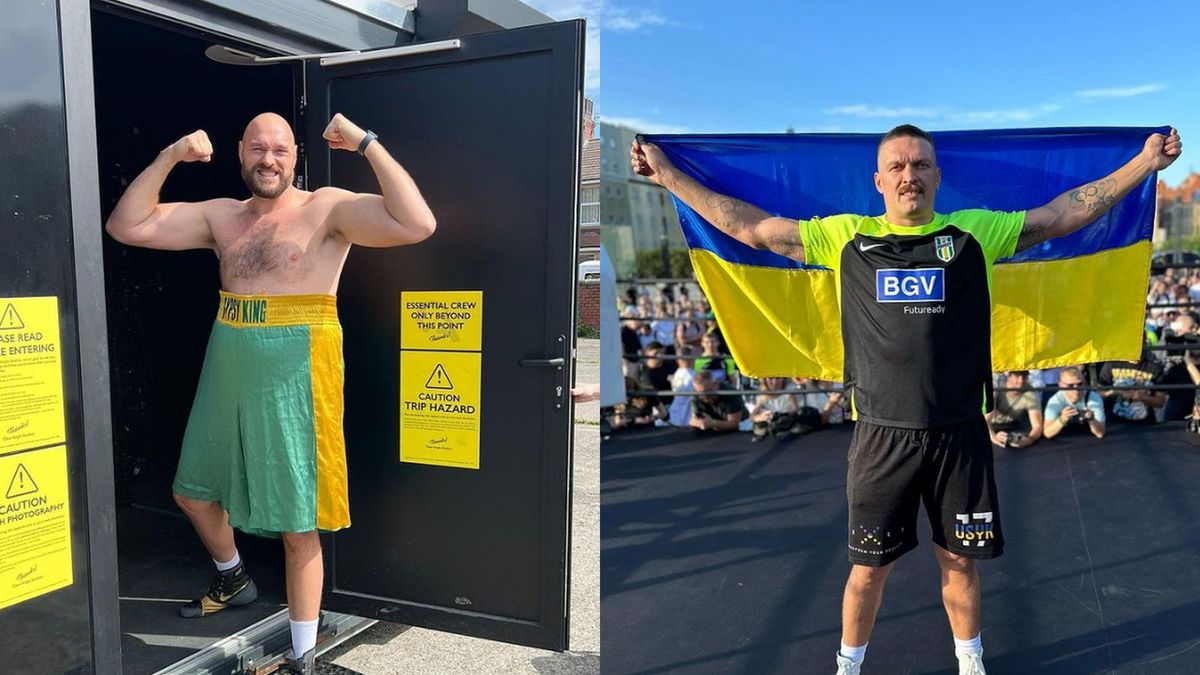 Zdjęcie okładkowe artykułu: Instagram /  / Na zdjęciu: Tyson Fury (z lewej) i Ołeksandr Usyk (z prawej)