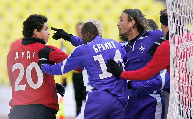 Krzysztof Łągiewka - z prawej w niebieskiej koszulce