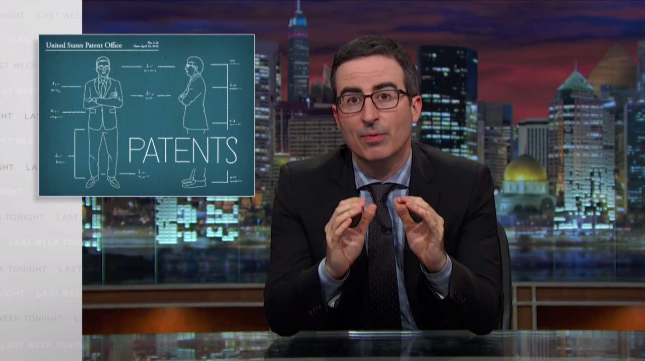 John Oliver o patentach, czyli wnikliwa dyskusja z przymrużeniem oka