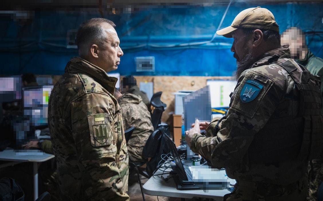 Głównodowodzący siłami zbrojnymi Ukrainy gen. Oleksander Syrski