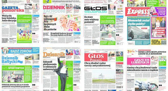 „Gazeta Pomorska” liderem sprzedaży gazet regionalnych w styczniu 2017