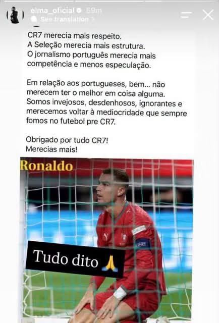 Siostra Cristiano Ronaldo stanęła w jego obronie.