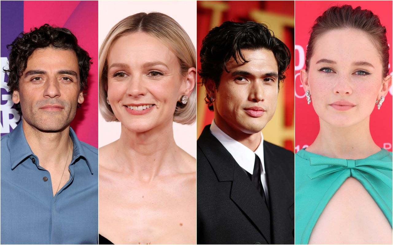 Oscar Isaac, Carey Mulligan, Charles Melton i Cailee Spaeny