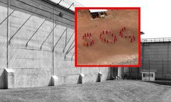 Osadzeni w Teksasie wzywają pomocy. Ustawili się w SOS