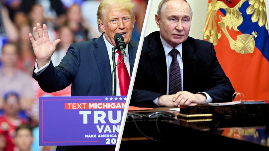 Na wiecu w Michigan Donald Trump ciepło wypowiedział się o Władimirze Putinie