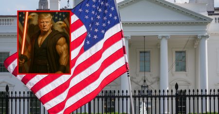 Trump jako wojownik Jedi. Biały Dom publikuje kolejną grafikę