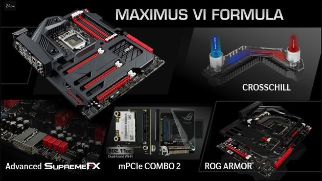 ASUS ROG Maximus Vi Formula płyta główna slajd