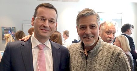 Mateusz Morawiecki: Polska jest doceniana. Z wicepremierem spotkał się nawet hollywoodzki gwiazdor