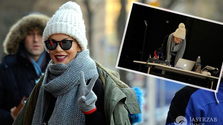 Edyta Górniak na próbie w Krakowie