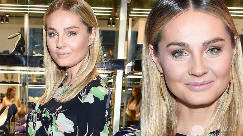 Małgorzata Socha na otwarciu butiku z obuwiem w Vitkacu (fot. AKPA)