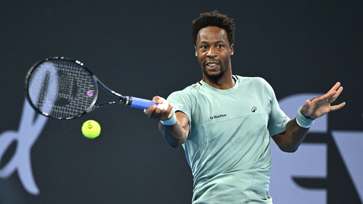 PAP/EPA / Darren England / Na zdjęciu: Gael Monfils