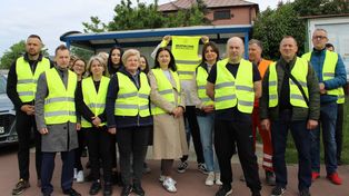 Protest w Mieronicach, w gminie Małogoszcz. Mieszkańcy blokowali drogę, będą kolejne akcje. Zobaczcie zdjęcia i film