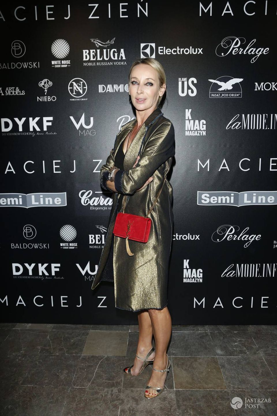 Dorota Williams - pokaz Maciej Zień jesień-zima 2016/2017